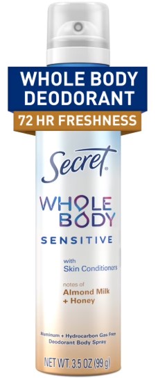 Secret Whole Body Almond Milk3.5