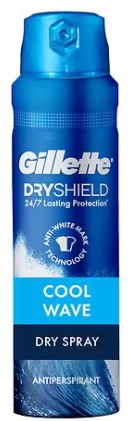Gillette Dry Spray Antiperspirant and Deodorant for Men Cool Wave 43 oz
