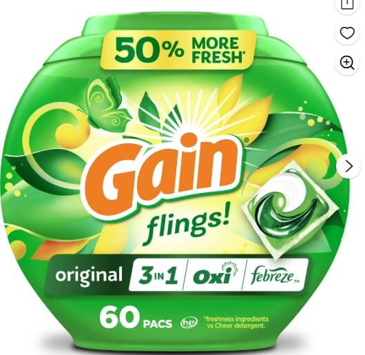 Gain Flings odor defense 42 oz