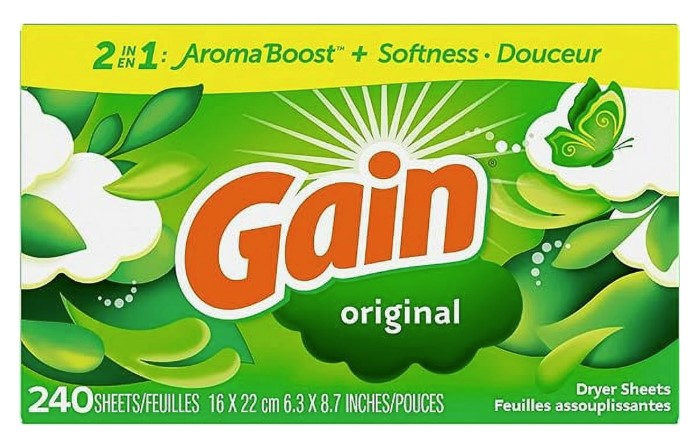 Gain Dryer Sheets