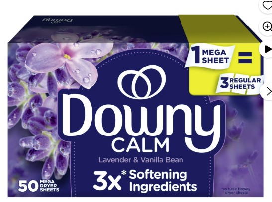 downy Mega Sheets 50 count