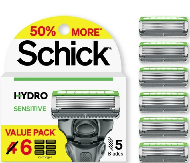 Schick Hydro Sensitive Razor Cartridges