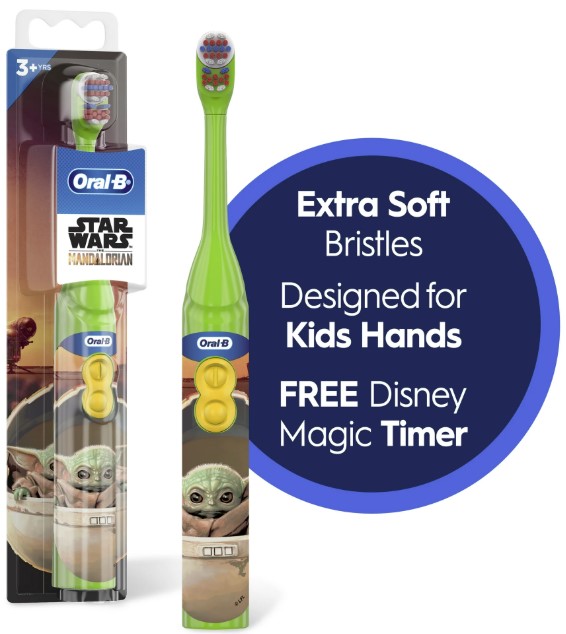 Oral B Star Wars  battery Tooth Brush 3 + years