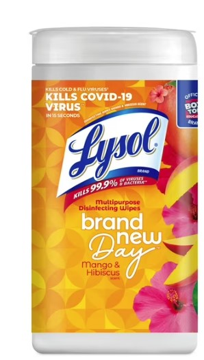 Lysol Wipes Mango