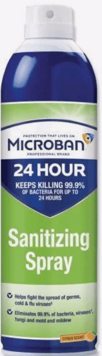 MicrobanSanataizing Spray 15oz