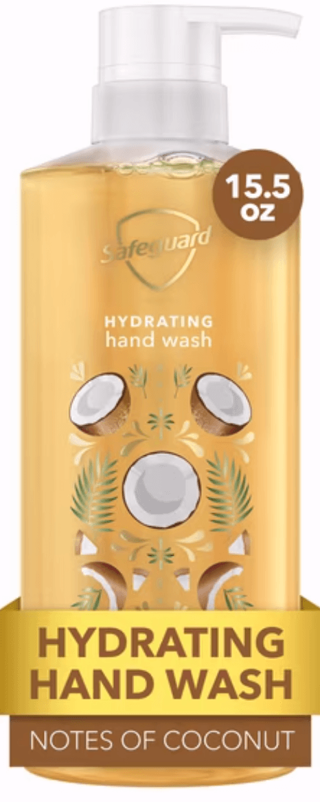 SaveGuard Hand Wash coconut 15oz.