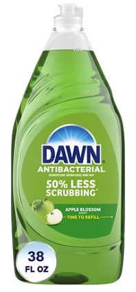 Dawn Ultra Antibacterial Hand Soap Apple Blossom, 38.0 fl oz