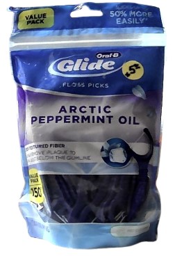 Oral-B Glide Arctic Peppermint Oil Floss Picks