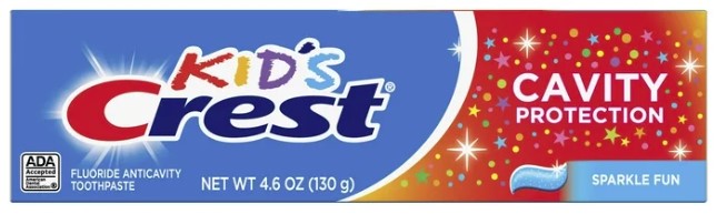 Crest Kids Cavity Prot.4.6