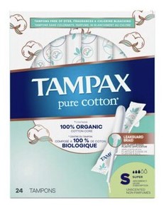 Tampx Organic Pure Cotton 100%